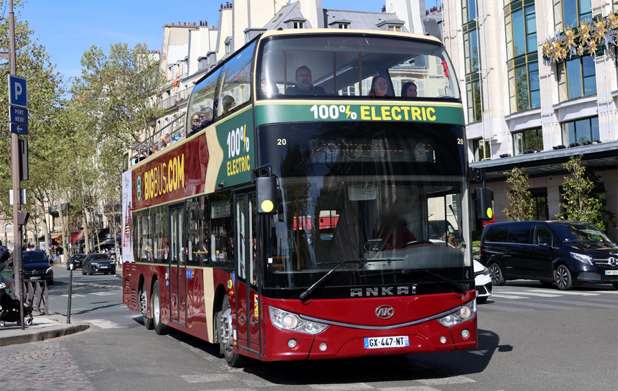 Autobus électrique Ankai G912 - BigBus