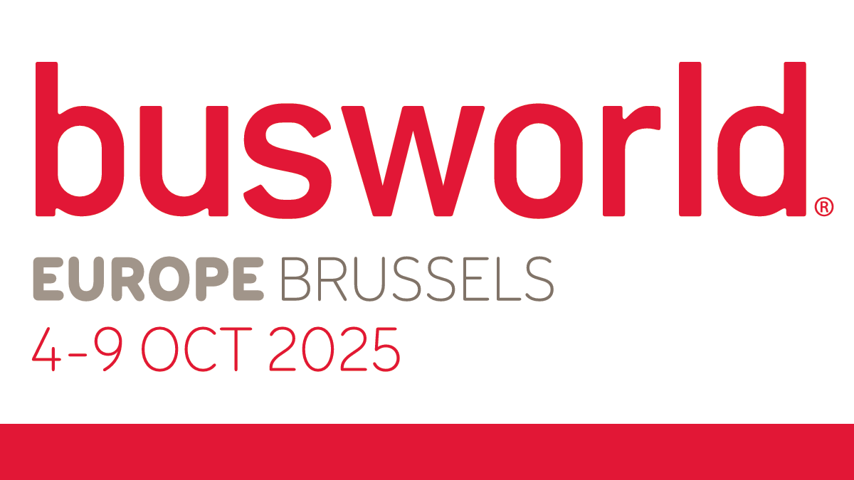Busworld Europe du samedi 4 au jeudi 9 octobre 2025 à Bruxelles