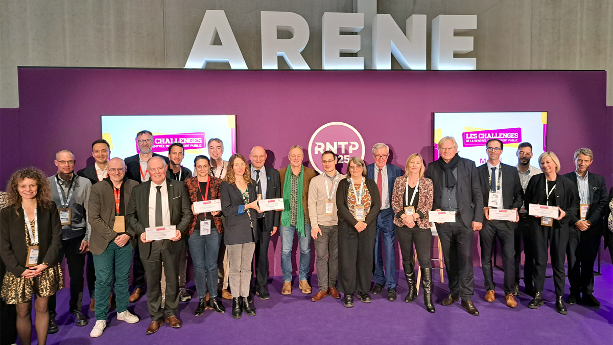 Lauréats et remettants des Challenges de la Rentrée du transport public 2025