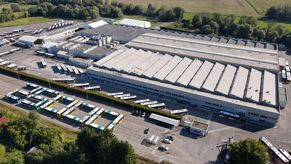 Site de production de Ligny-en-Barrois (photo : Daimler Buses France)