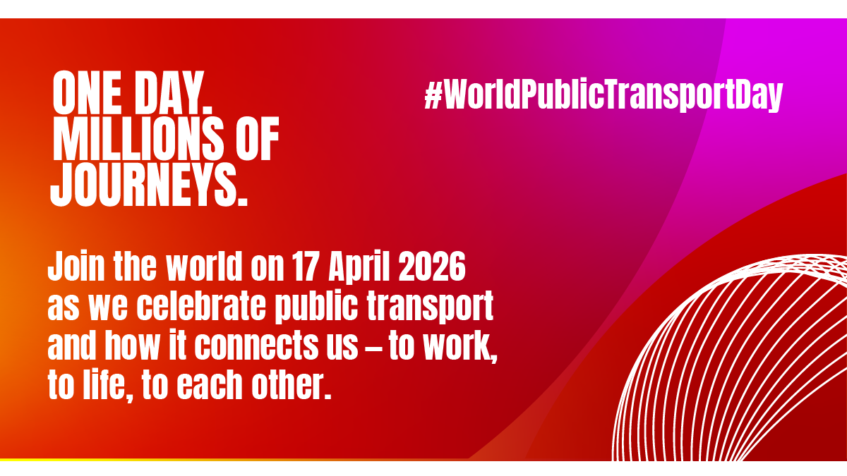 #WorldPublicTransportDay