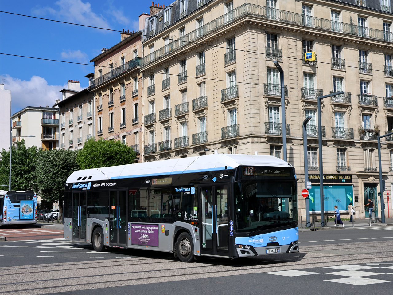 Solaris Urbino 12 Hydrogen - Île-de-France Mobilités