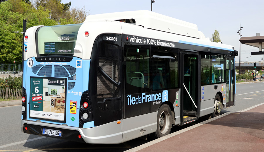 Heuliez GX 137 CNG - RATP Cap Bièvre