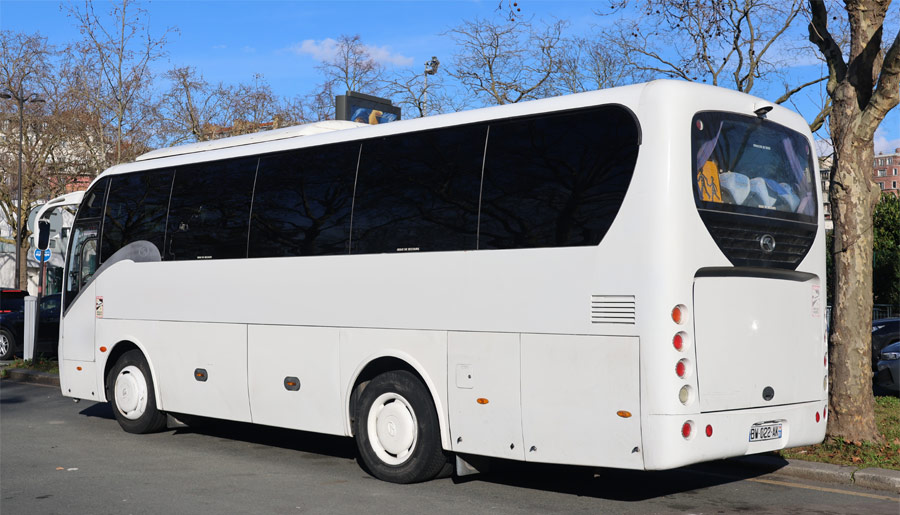 King Long XMQ6900 : vue arrière