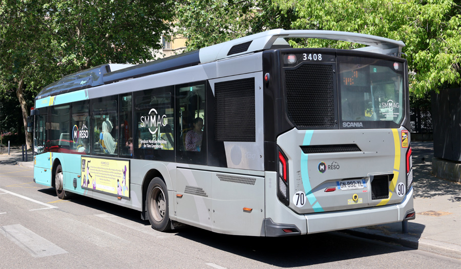 Autobus Scania Citywide LF à Grenoble