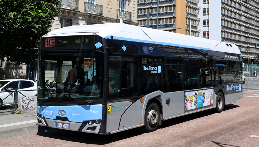 Solaris Urbino 12 hydrogen exploité par la RATP