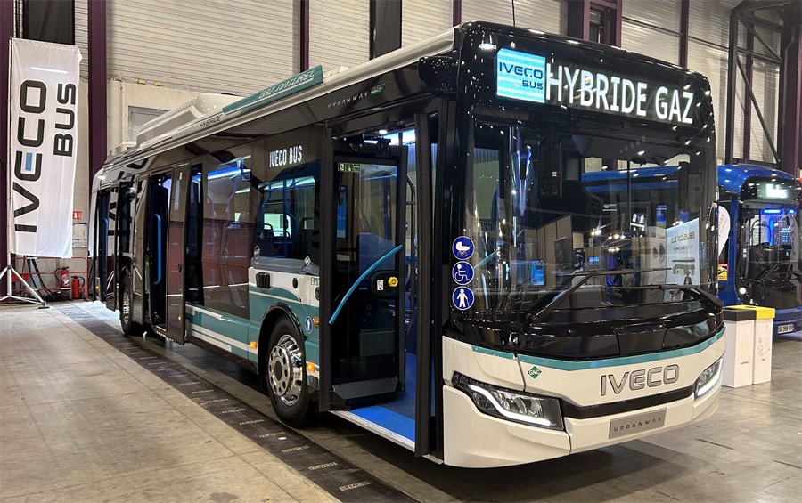 Iveco Bus Urbanway hybride gaz