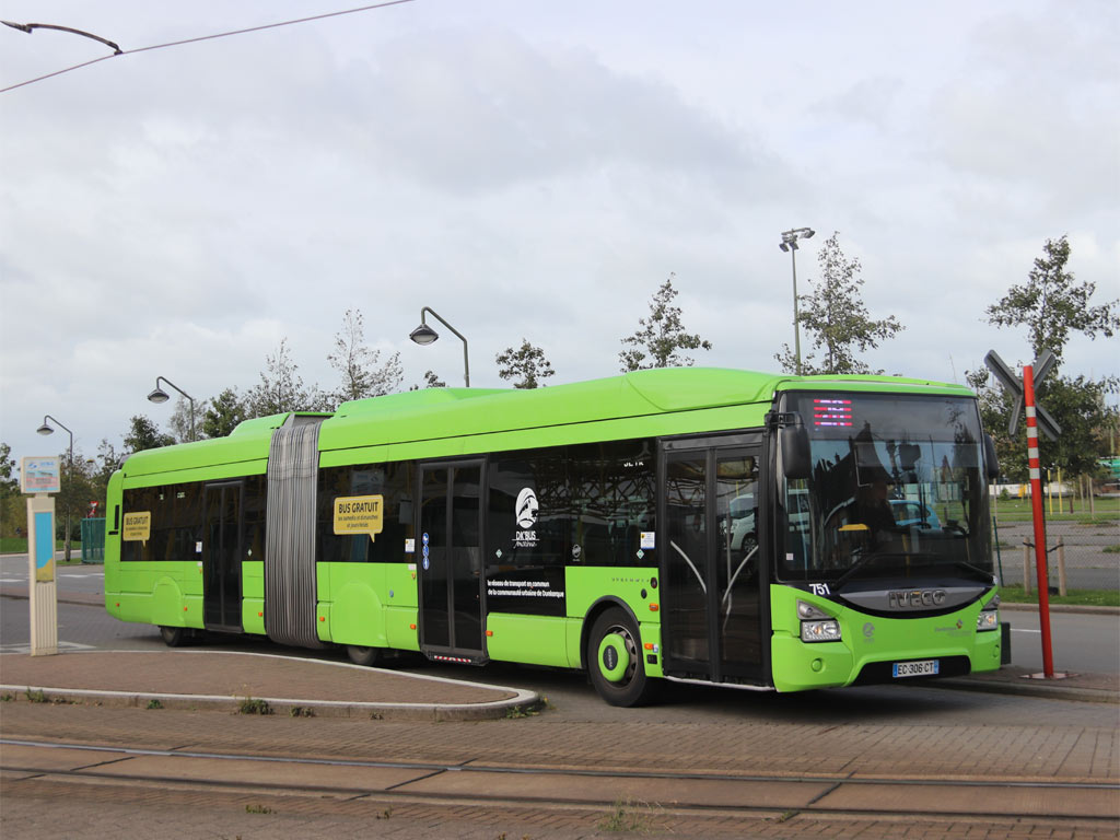 Iveco Urbanway 18 GNV - DK'Bus - La Panne